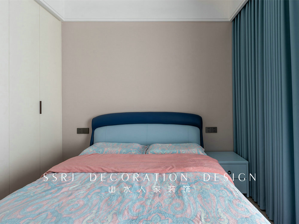 臨江府105平現代風格裝修效果圖