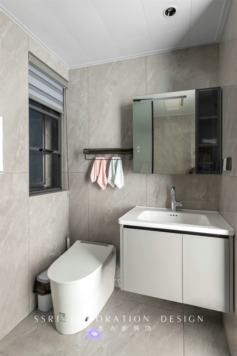 臨江府105平現代風格裝修效果圖