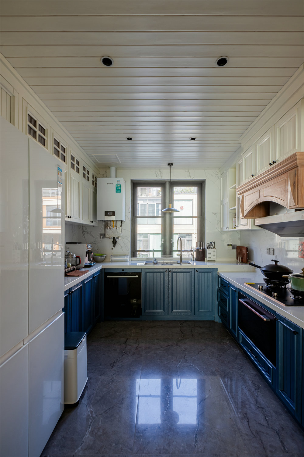 長源假日港灣別墅現代美式風格別墅裝修效果圖