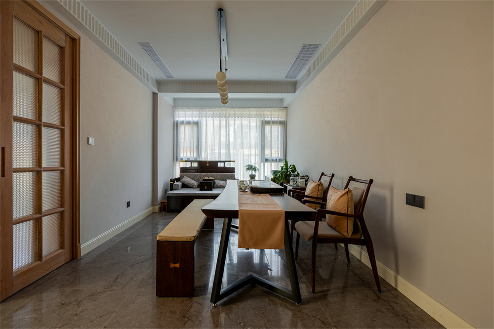 長源假日港灣別墅現代美式風格別墅裝修效果圖