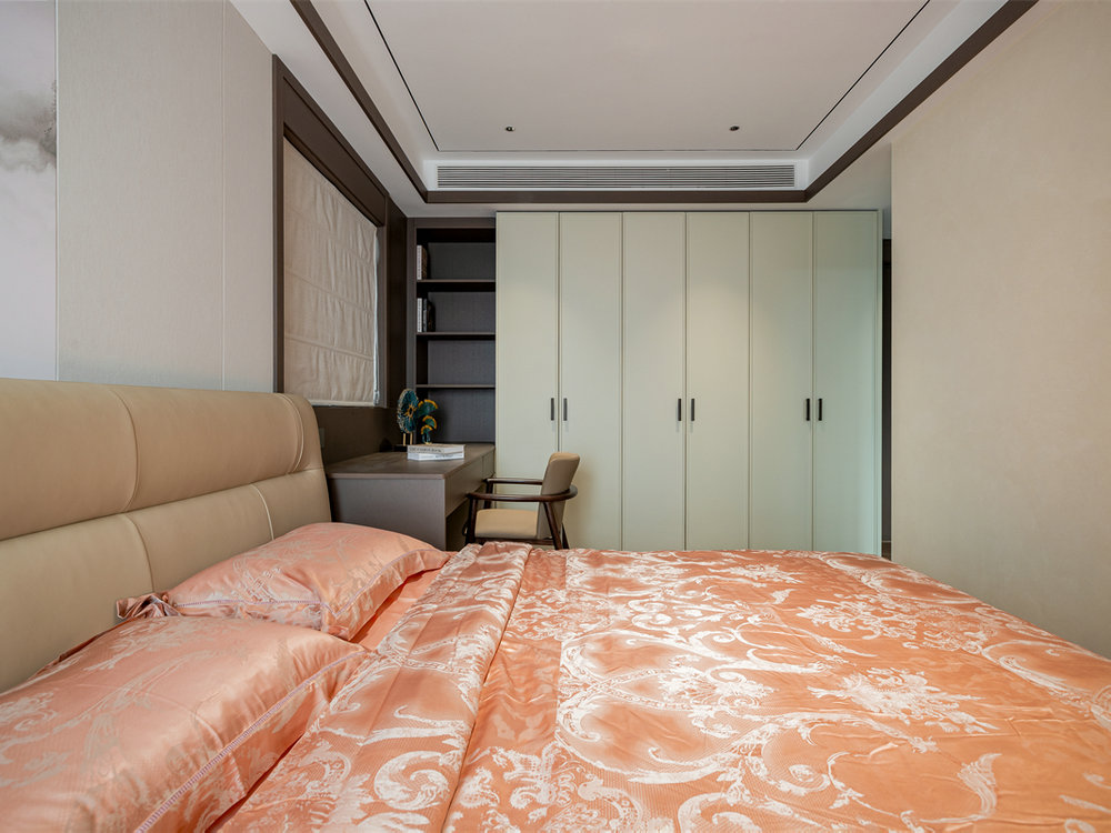 金沙泊岸220平新中式風格裝修效果圖