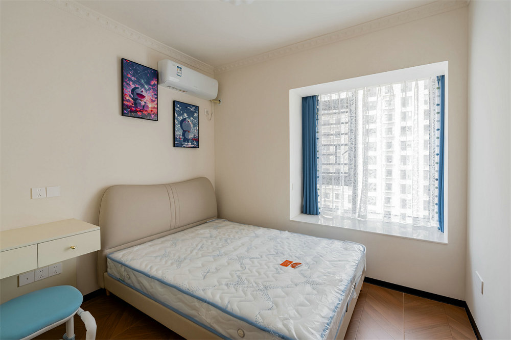 大華鉑金酈府110平中古風格裝修效果圖