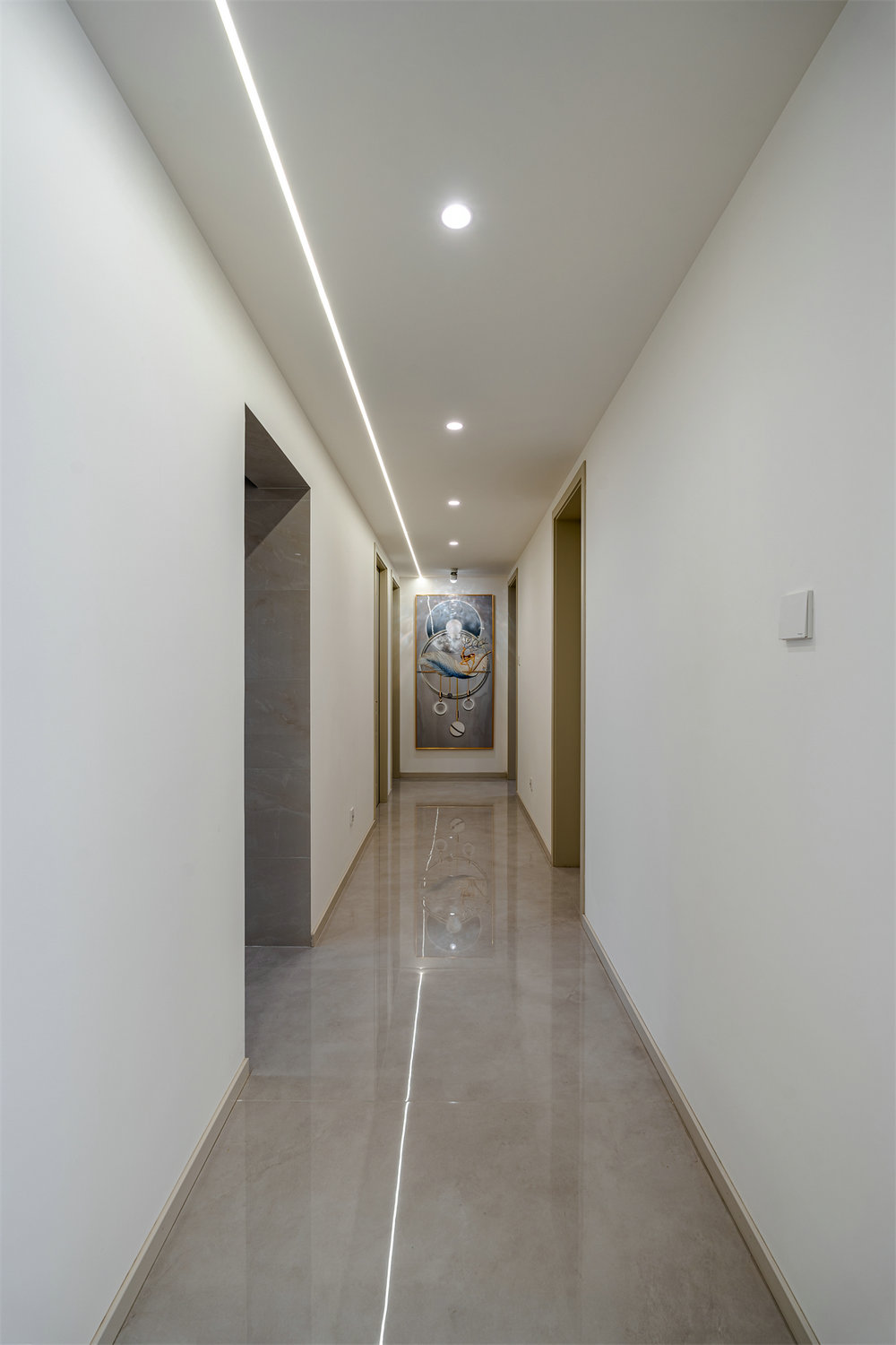 嘉河盛景190平現代風格裝修效果圖