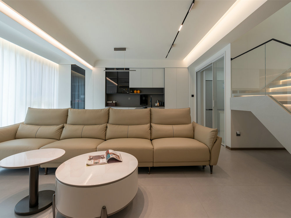 花山印象240平現代輕奢風格別墅裝修效果圖