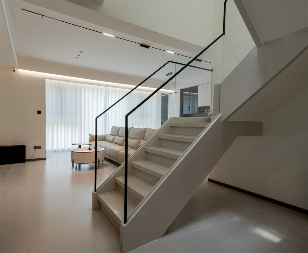 花山印象240平現代輕奢風格別墅裝修效果圖