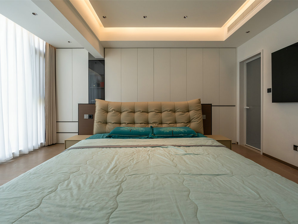 花山印象240平現代輕奢風格別墅裝修效果圖