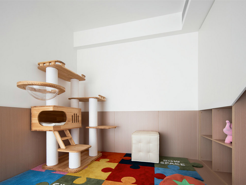 金科和雅東方135平原木奶油風(fēng)裝修效果圖