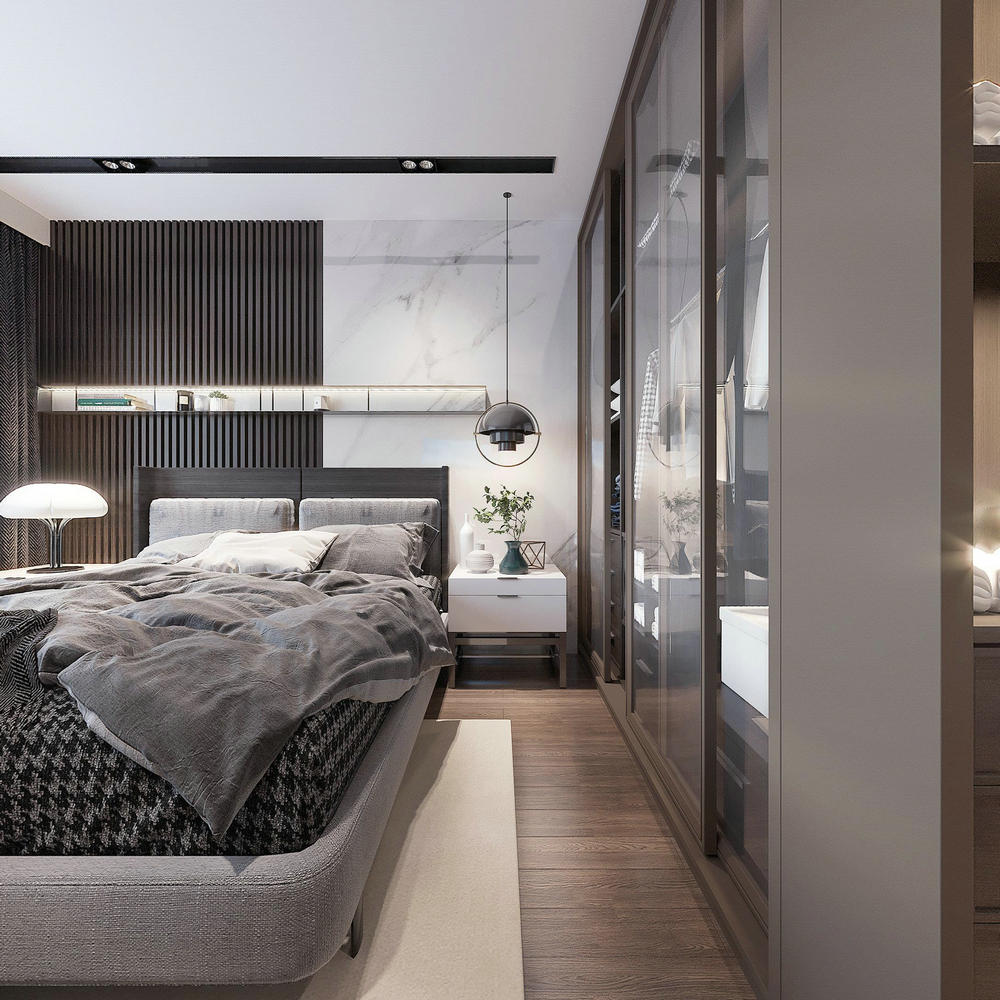 招商公園1872現代風格裝修效果圖